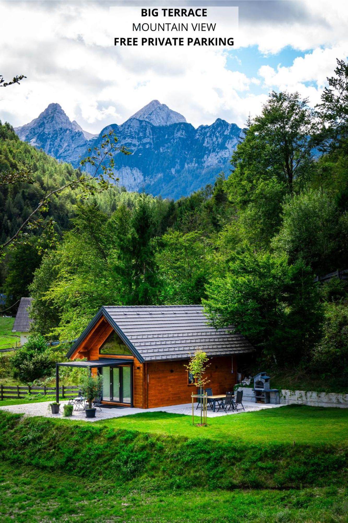 Radovna Chalet With Panoramic View Mojstrana Exterior foto
